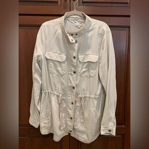 Women's Beige Utility Jacket